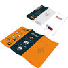 A6 Color Printing Brochure , Glossy Lamination Die Cut Leaflet / Flyer