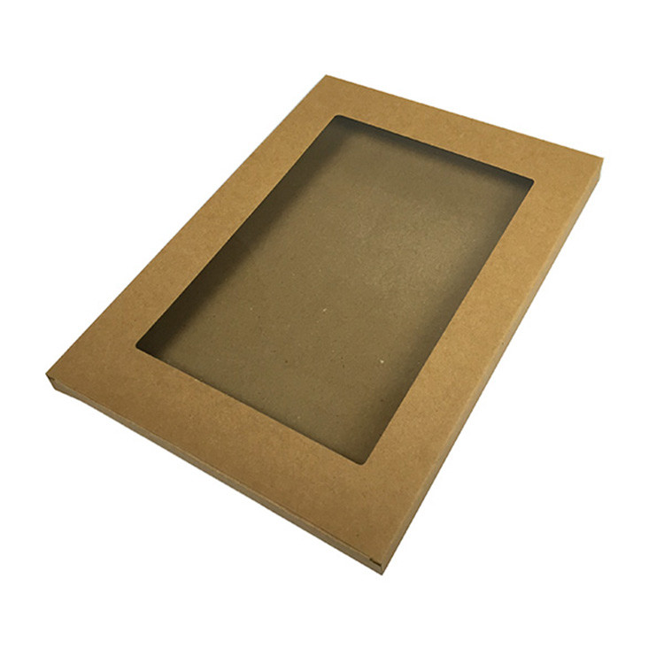 160x120cm T Shirt Corrugated Paper Packaging Box 3 Layers With Clear Window