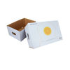 Fruit Shipping Corrugated Paper Packaging Box 4c Print CMYK Or Pantone Colors
