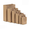Takeaway Biodegradable Kraft Recycled Paper Gift Bag With Pattern
