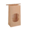 T0.017mm H23.2cm Sealing Bread Recycled Paper Gift Bag With Window