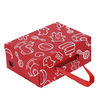 CMYK Red Shoes Christmas Gift Box 160x120cm Size UV coating