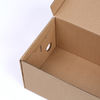 Matt Varnish Brown Parcel Box , FSC CMYK Custom Printed Apparel Boxes