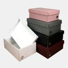 Corrugated Paper Footwear Packaging Box , CMYK Biodegradable Shipping Boxes With Lid