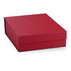 Folding Red Cardboard Rigid Gift Box Handmake CMYK/PMS Printing