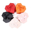 Flower Gift Paper Box Custom Logo Colorful Magnetic Double Open Heart-shaped Ribbon Luxury