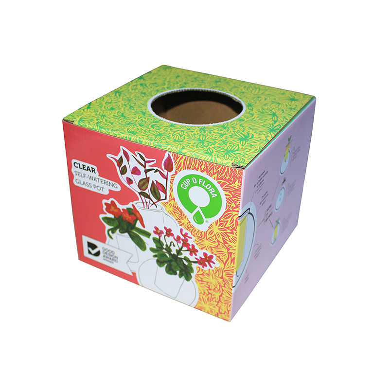 CMYK 162x119cm Recycled Cardboard Gift Boxes With Evident Window