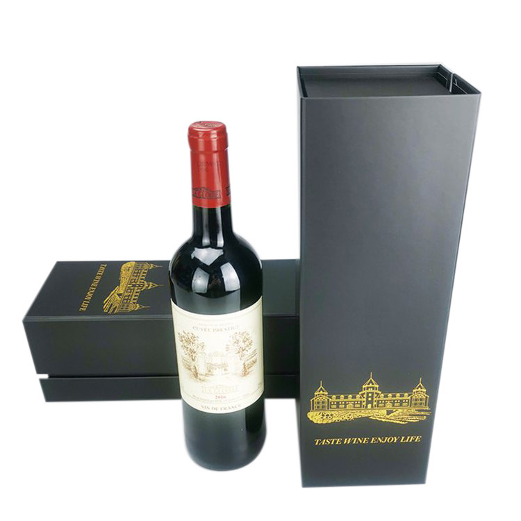 160x120cm Wine Bottle Gift Boxes , 4C CMYK Xl Magnetic Gift Box
