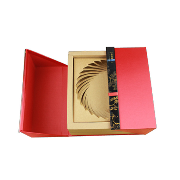 OEM Corrugated Paper Packaging Box FSC ISO9001 Foldable Gift Tea Box
