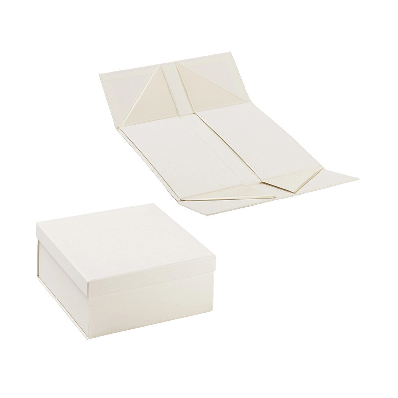 OEM ODM Rigid Magnetic Flap Box , Recyclable CMYK Rectangle Cardboard Box