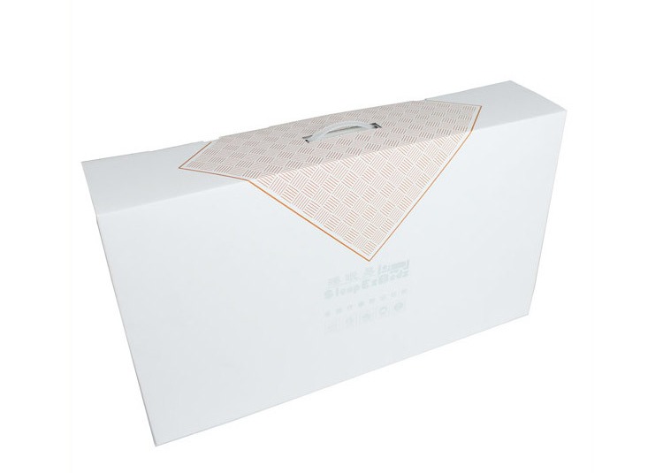 100gsm - 160gsm Pillow Paperboard Packaging Box With Handle