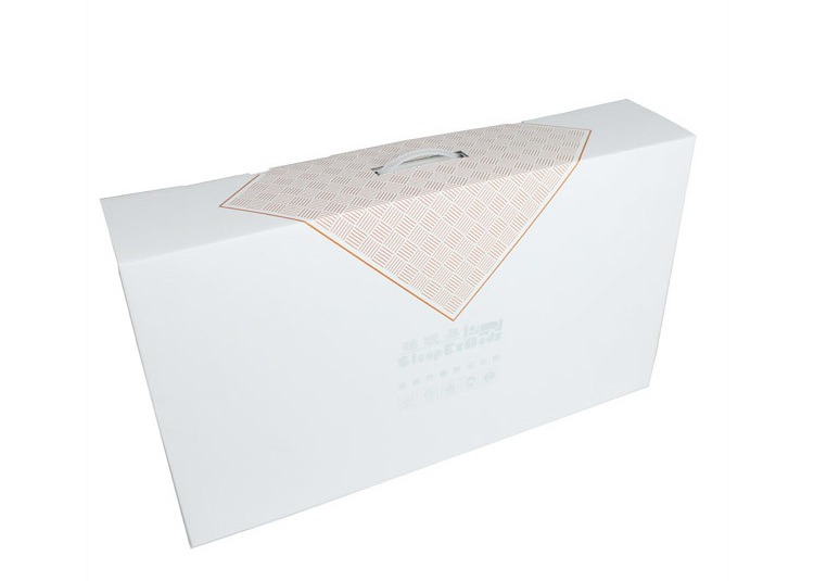 100gsm - 160gsm Pillow Paperboard Packaging Box With Handle