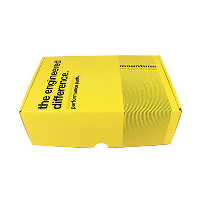 Offset Printed Rectangle Cardboard Box , CMYK Ecommerce Shipping Boxes PP Lamination