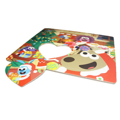 Daily 1mm To 3mm Paper Jigsaw Puzzle For Little Kids ASTM Approval